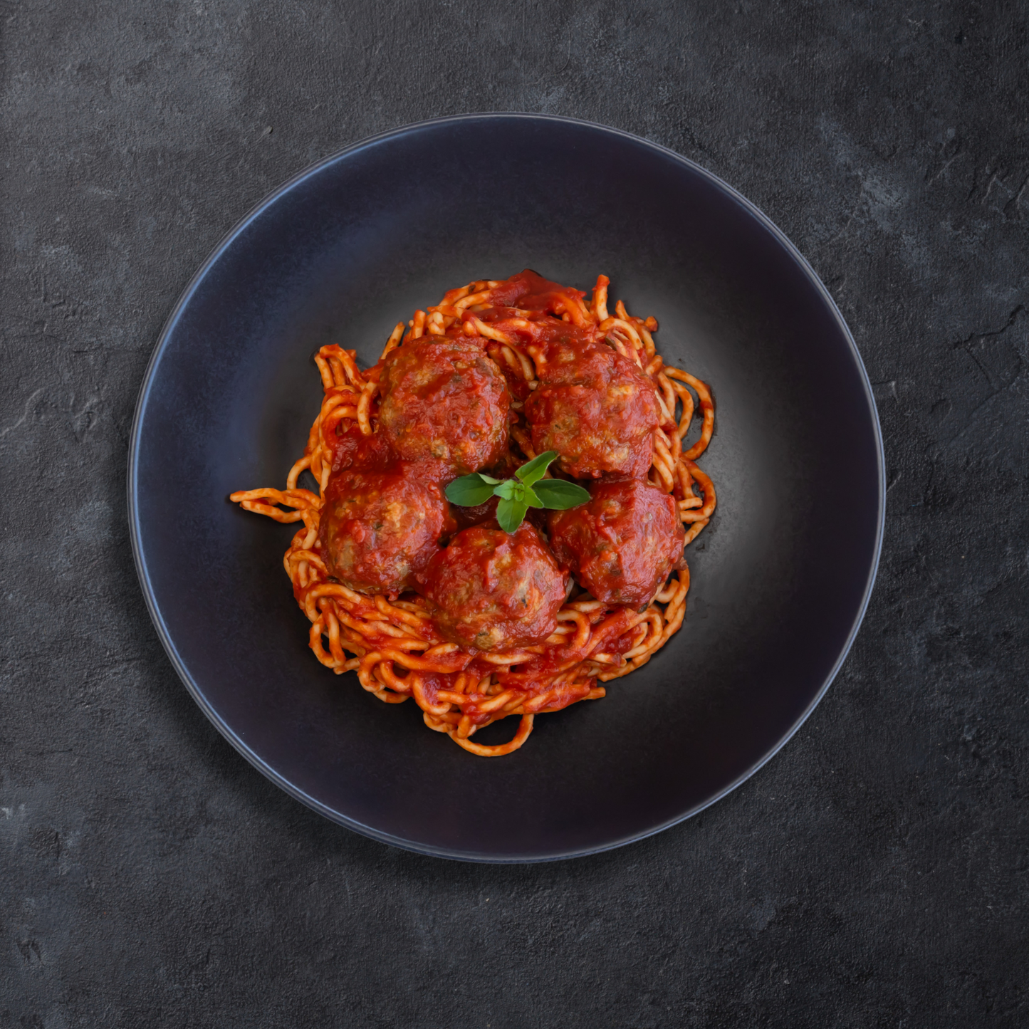 Spaghetti and Meatballs Napolitana - Gold