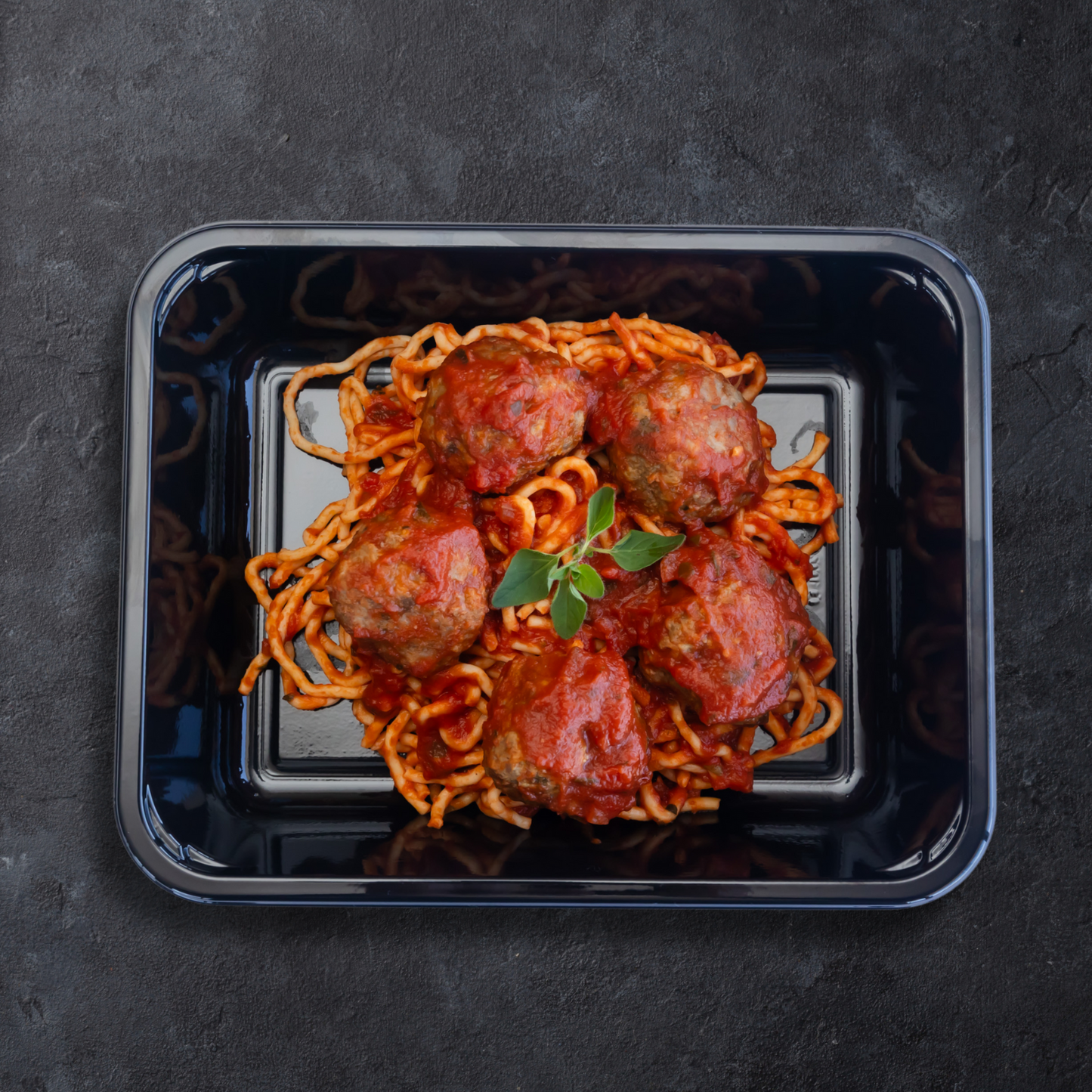 Spaghetti and Meatballs Napolitana - Gold