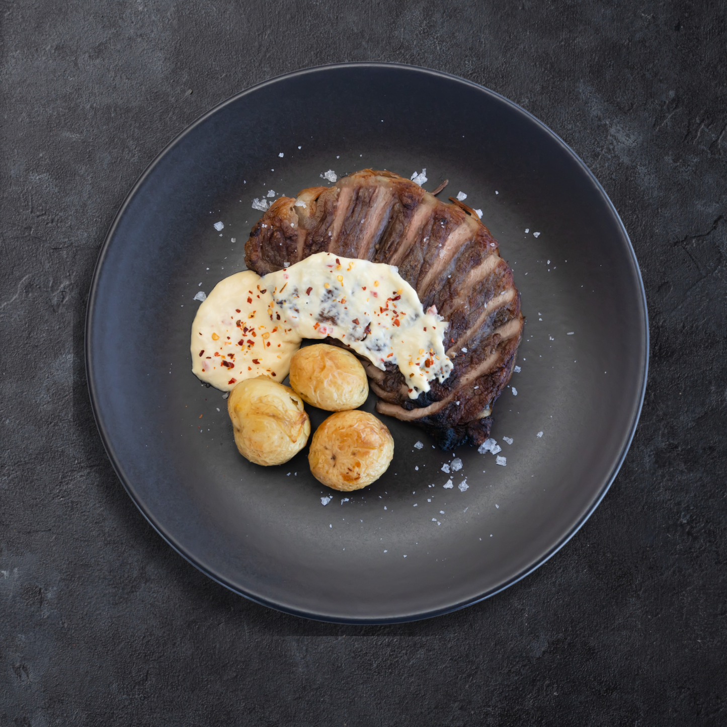 Striploin with Chilli & Ginger Cream -  Gold